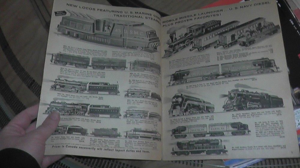 lionel accessory catalog vintage old