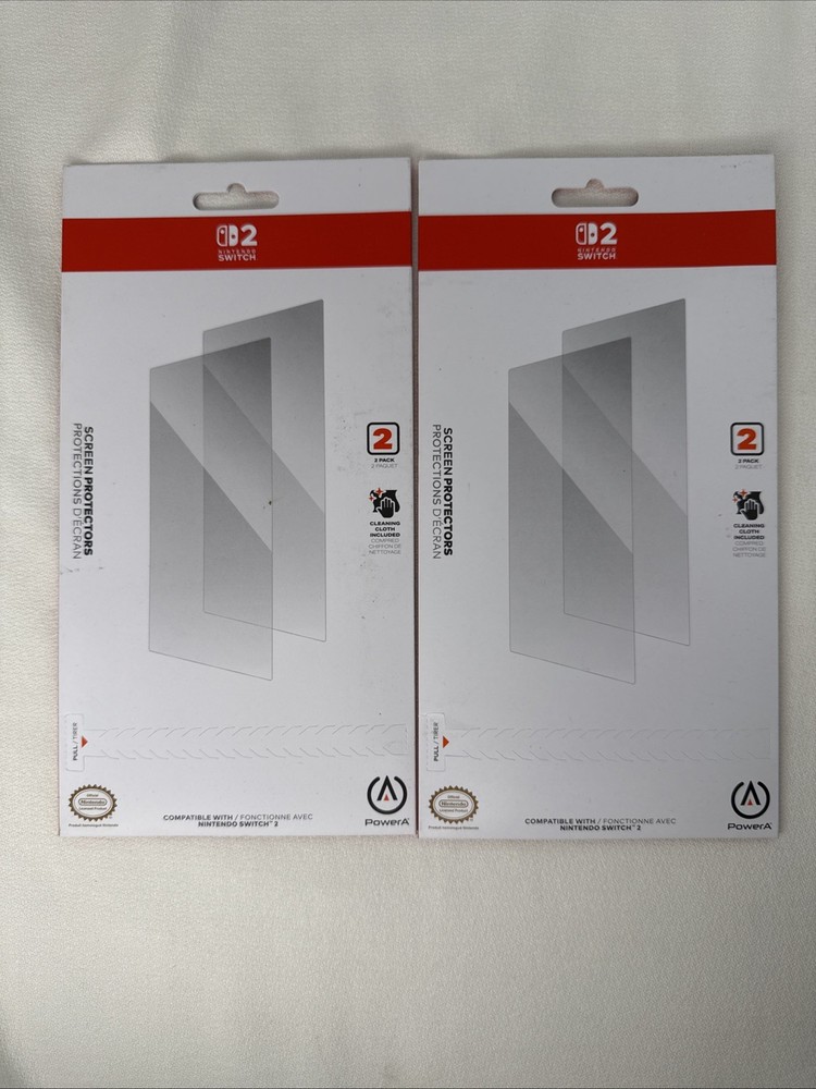 Nintendo Switch 2 4 Pack Screen Protectors, New & Sealed