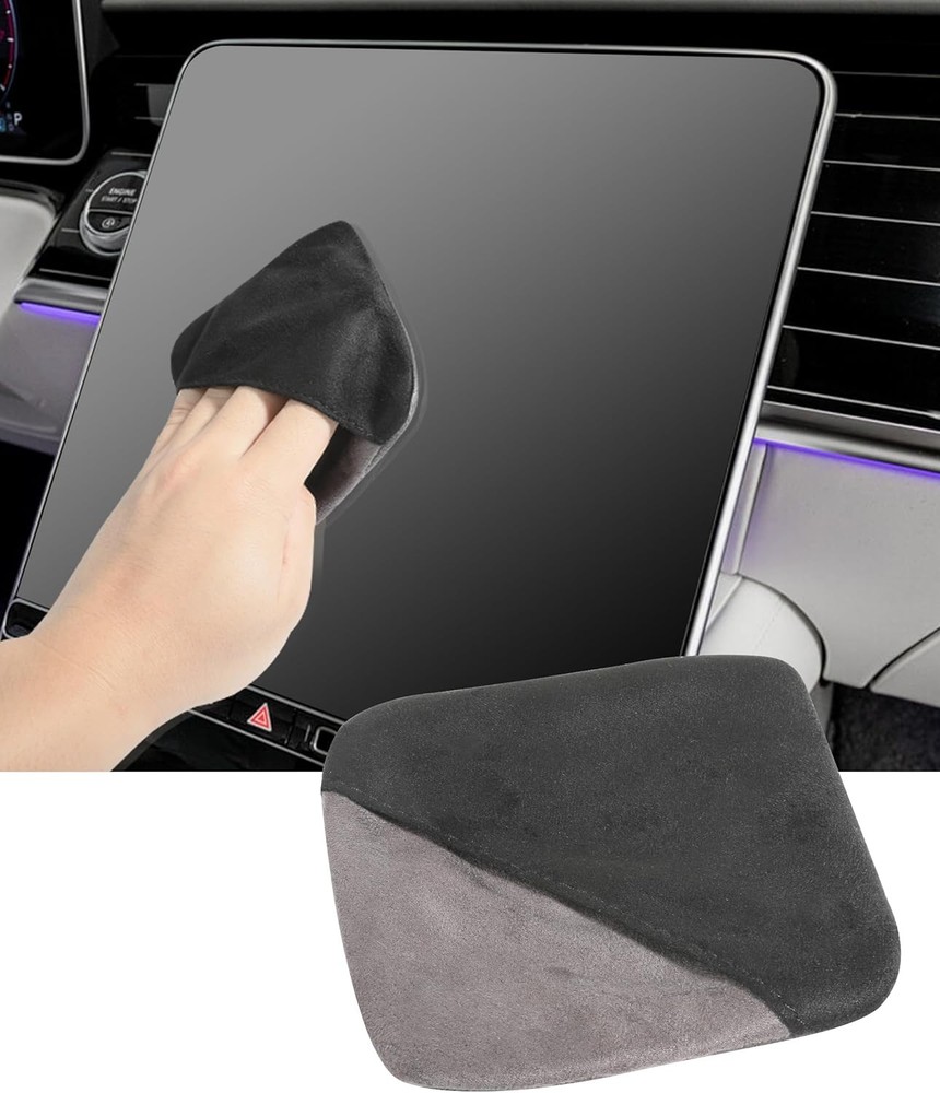 Car Screen Cleaner Microfiber Cloth Wipes Foldable Touch LCD Dashboard