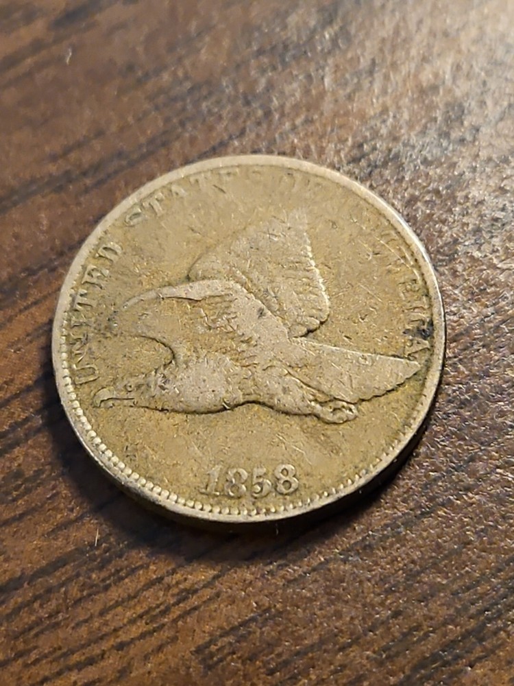 1858 Flying Eagle Cent