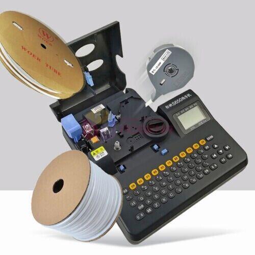 S650 Cable PVC Tube Printer Wire Marker Marking Electronic Lettering Machine