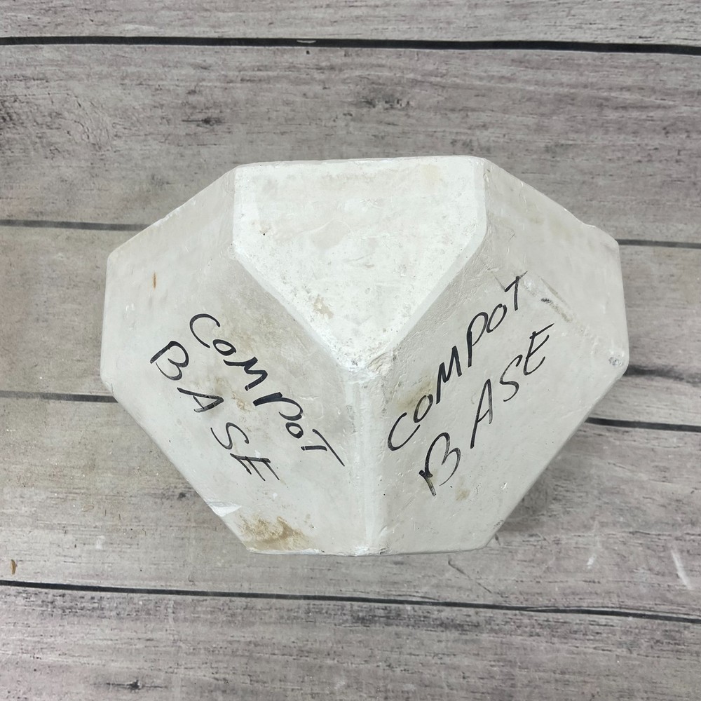 Jamar Mallory Ceramic Casting Mold Compot Base RD Box #B-18