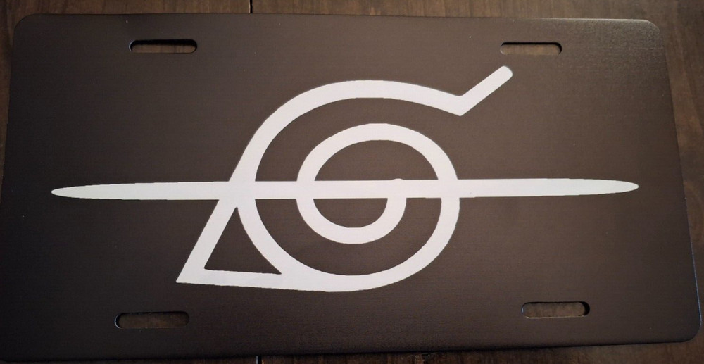 New Rogue Ninja Front Liciense Plate Black And White