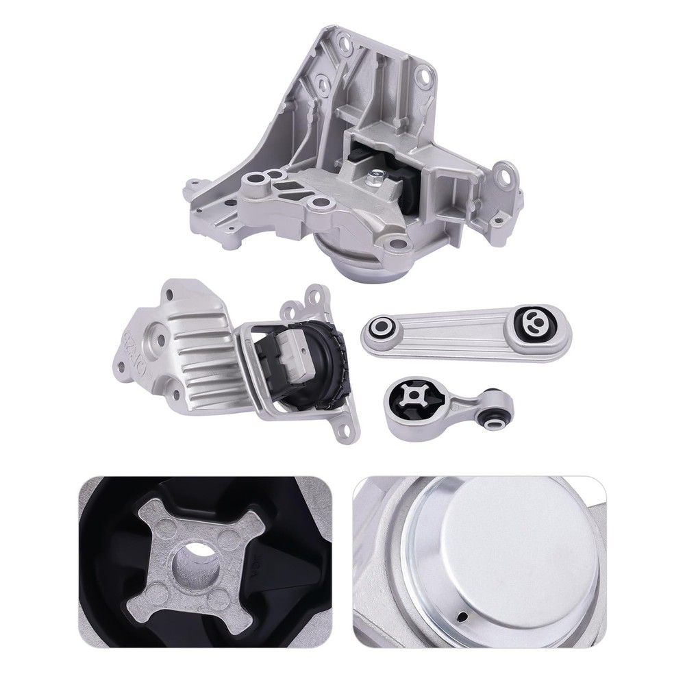 Motor Mount Kit 4PCs for Rogue 2014-2017 2.5L Engine Auto Transmission