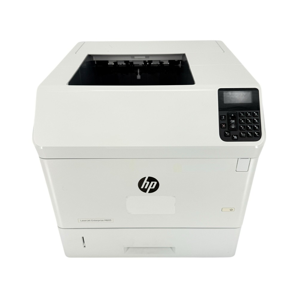 HP LaserJet Enterprise M605 E6B70A Monochrome Laser Printer Tested & Working