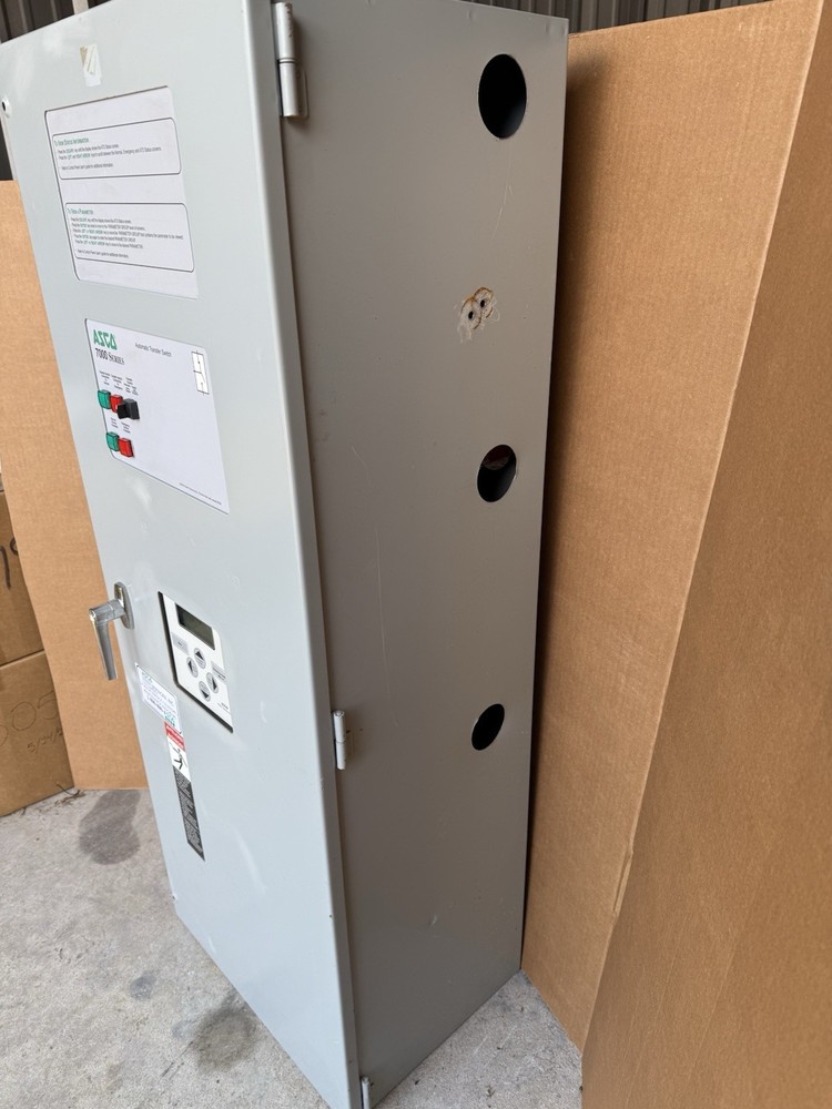 ASCO 240 Volt 200 Amp Single Phase 2 Pole Automatic Transfer Switch 7000 Series