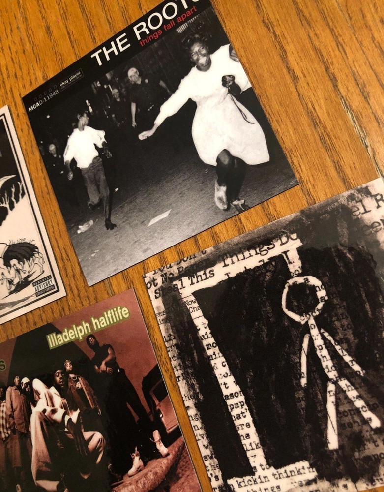 The Roots fridge magnets