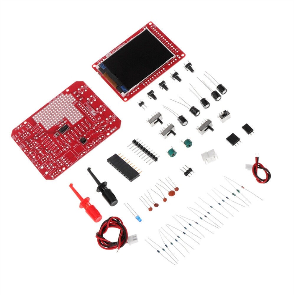 Oscilloscope Kit DIY Learning Pocket-size DSO138mini Upgrade With Acrylic Shell