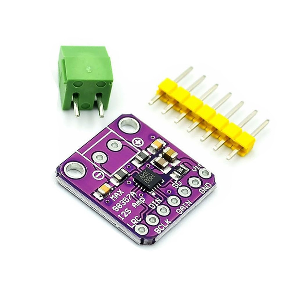 3Pcs MAX98357 I2S 3W Audio Amplifier Board DAC Decoder Breakout Module Class D F