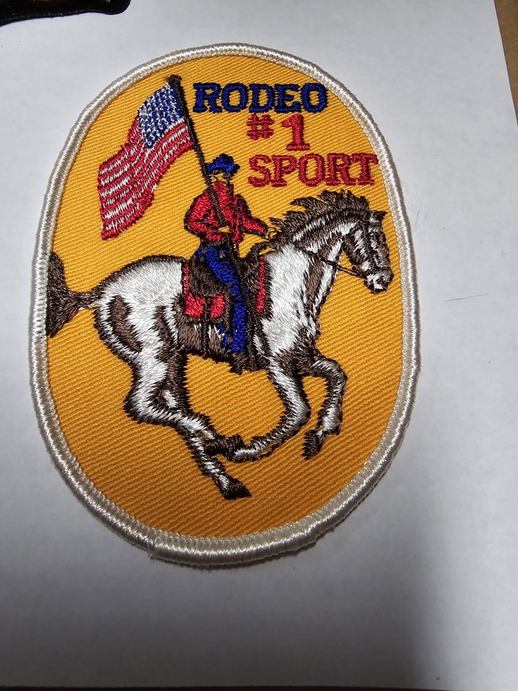 Rodeo #1 Sport Embroidered Patch