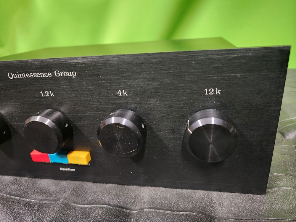 Vintage QUINTESSENCE GROUP AUDIO Stereo Equalizer EQ