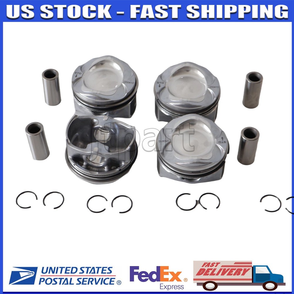Piston Complete Piston Set For 2014-2020 Ford 1.5L DS7Z6108F