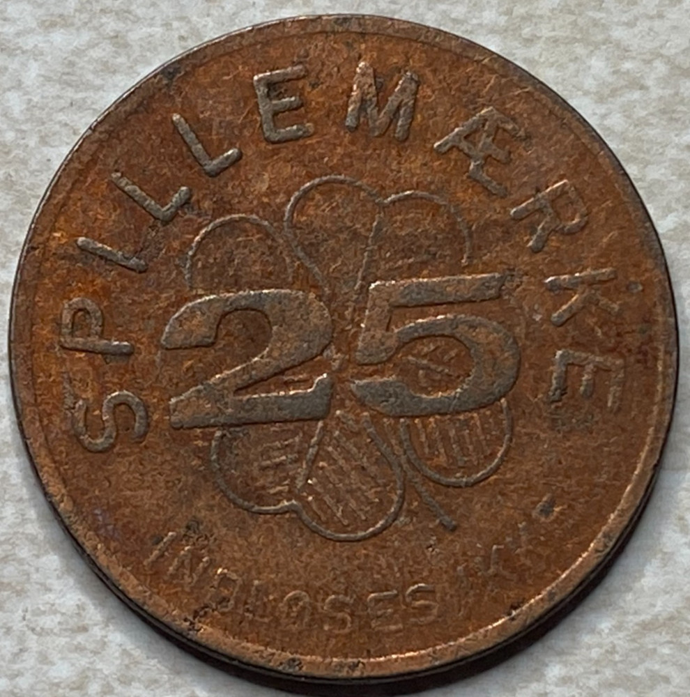Spillemarke 25 Token T8724