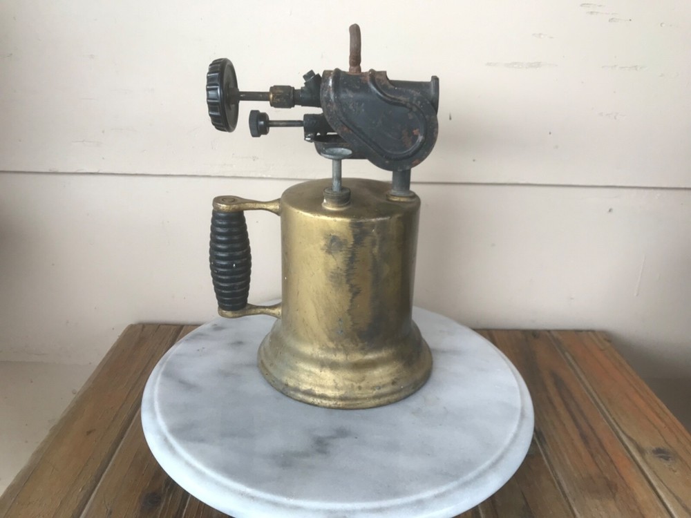 Vintage Brass Merit Hand Blowtorch