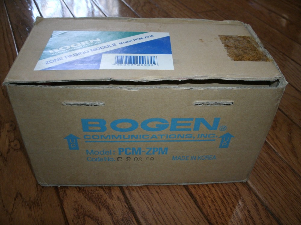 Bogen PCM ZPM Zone Paging Modules - Refurbished !!