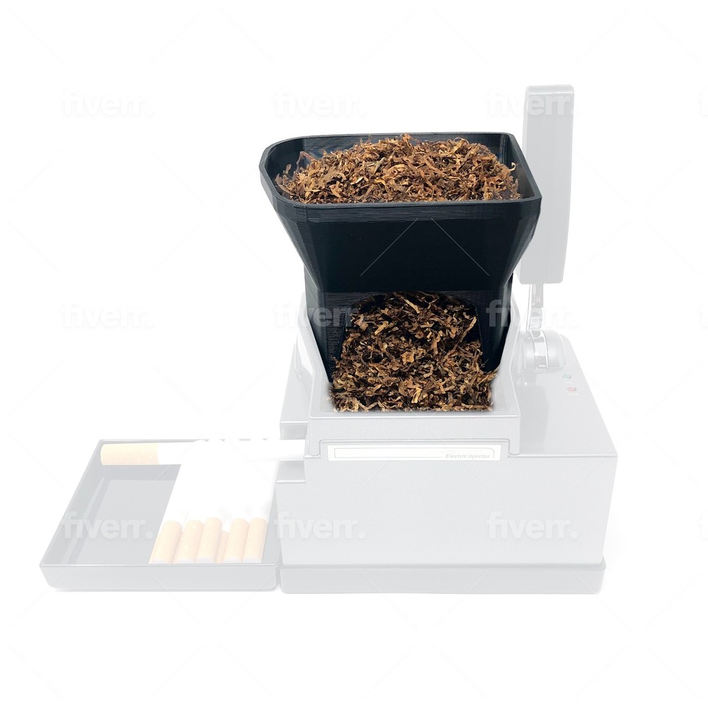 Ergo 3D Hopper Accessory for Electric Rolling Machine for Hand Rolled Smokes