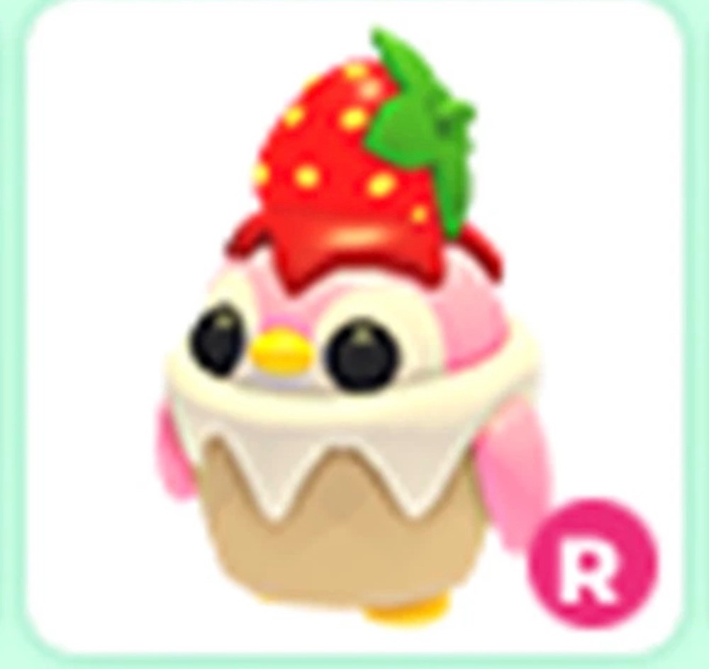 Ride Strawberry Penguin (Adopt Me)