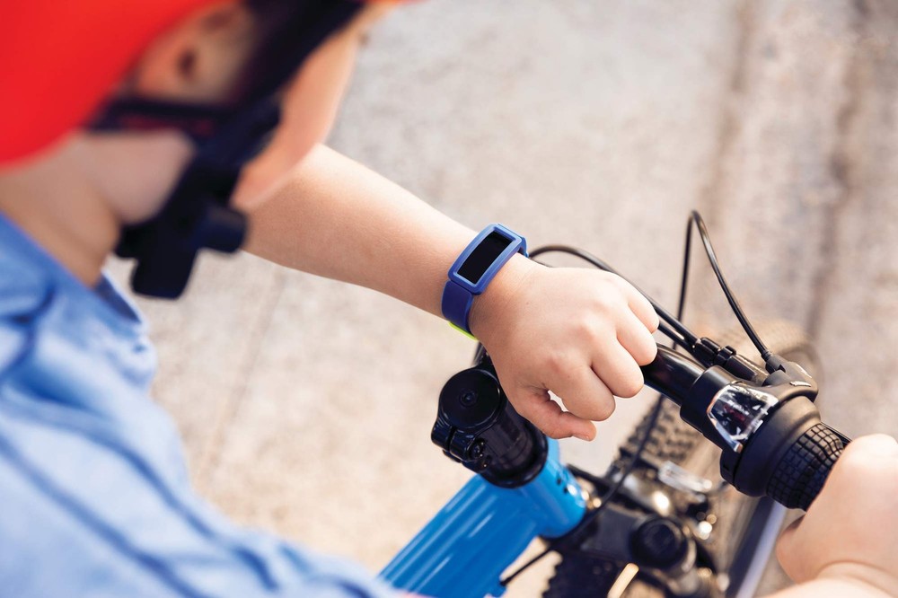 Fitbit Ace 2 Activity Tracker for Kids, 1 Count, Blue Yellow