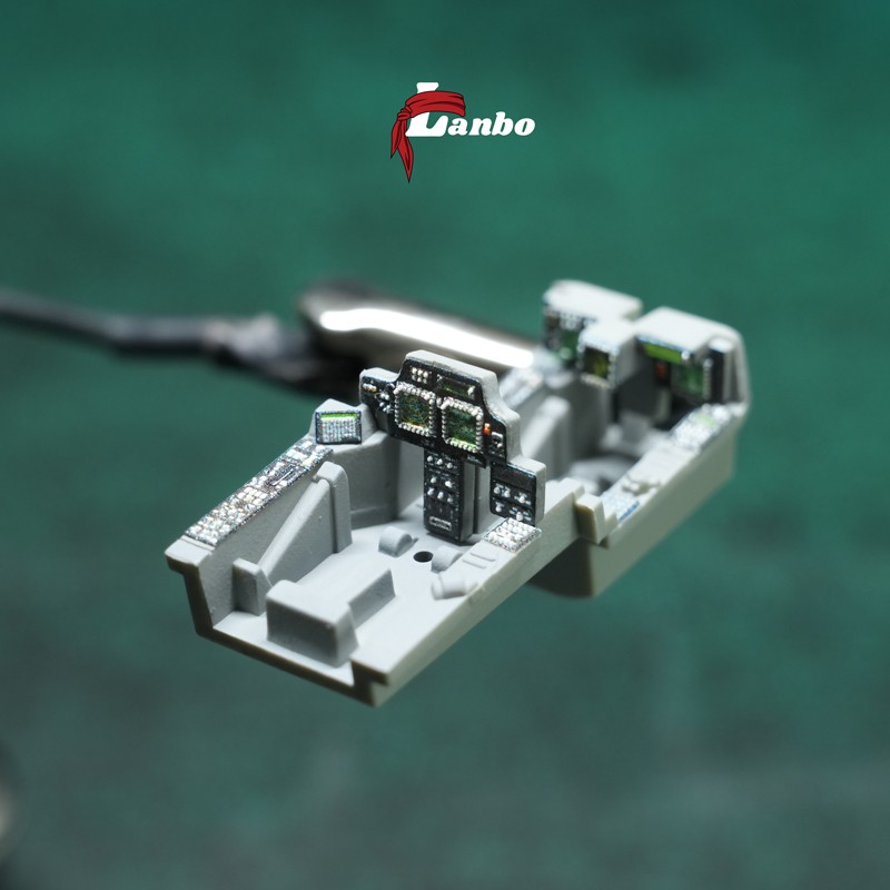 Lanbo Model 72164 1/72 AH-64D LONGBOW APACHE 3D Printed Cockpit FOR ACADEMY