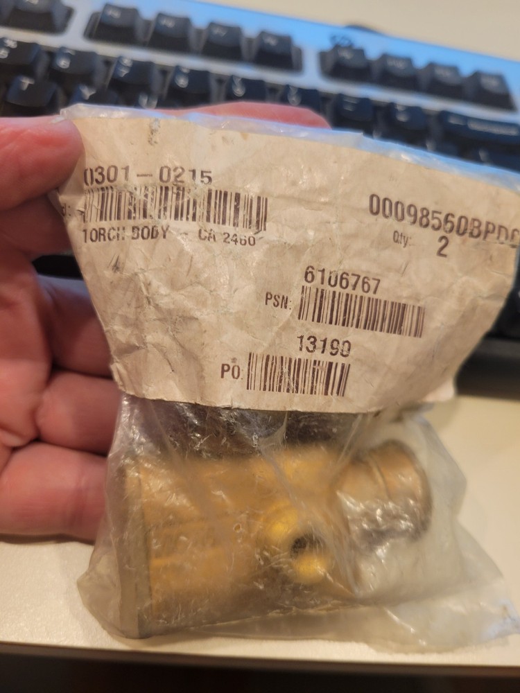 VICTOR 0301-0215 TORCH BODY 2/PKG CA2460