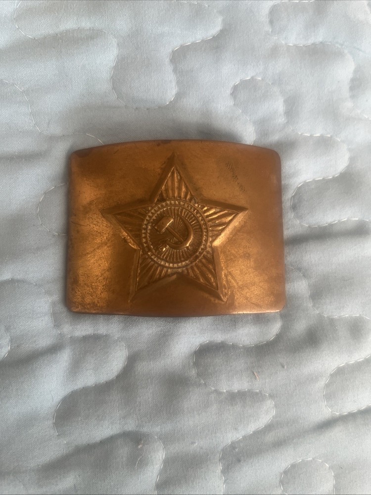 Belt Buckle Hammer And Sickle