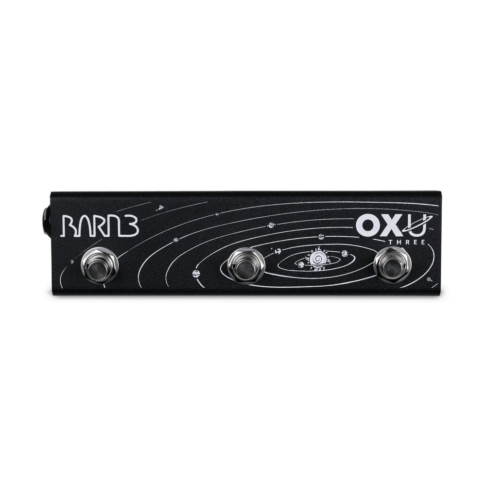 Barn3 OXU Three 3-Button Universal Aux Switch for Aux-Enabled Effect Pedals