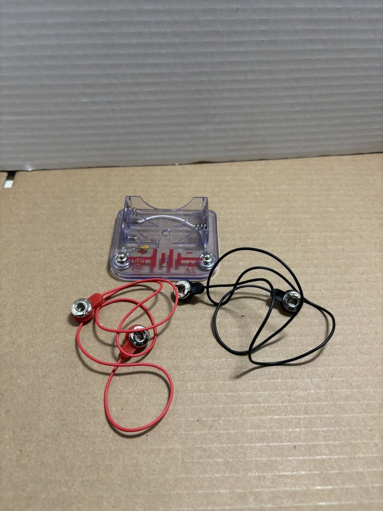 Elenco Snap Circuits B1 Battery Holder with Red & Black Wire Replacement
