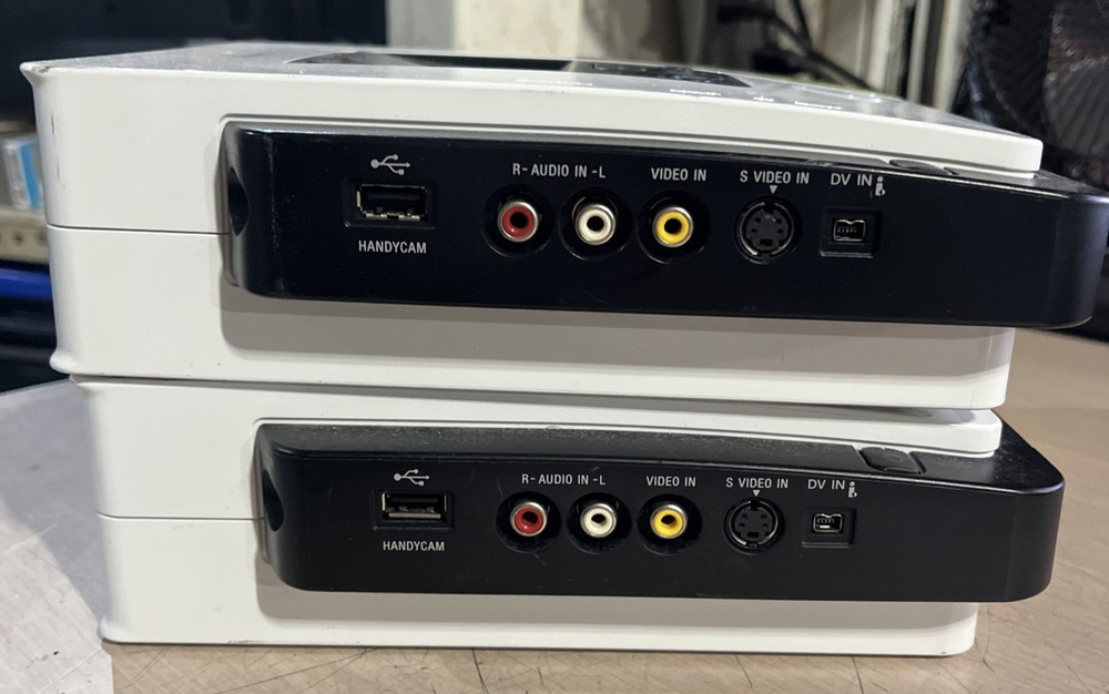 x2 SONY VDR-MC5 MULTI-FUNCTION DVD RECORDER