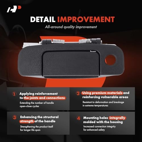 Tailgate Handle Liftgate Latch Handle Compatible with Dodge Durango 1998