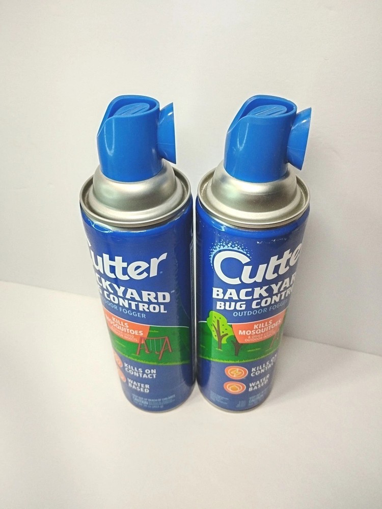2 PACK - Cutter Backyard Bug Control Outdoor Fogger 16oz Ea