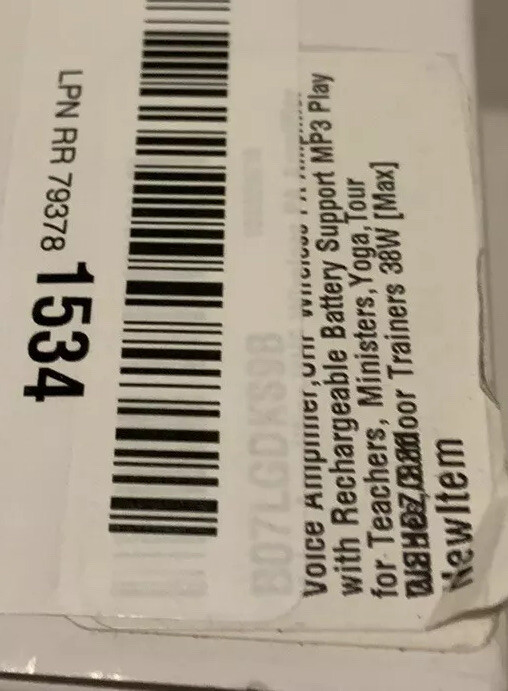 Wireless Voice Amplifier Headset