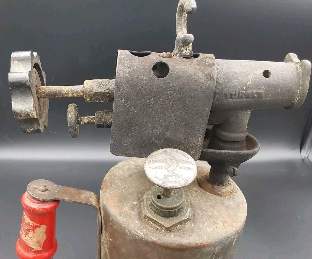 Vintage Turner Brass Blowtorch