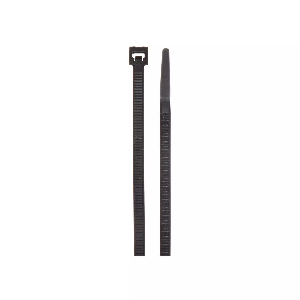 50 Pcs Thin Cable Tie 14 Length x Width 3/16 Wide Black