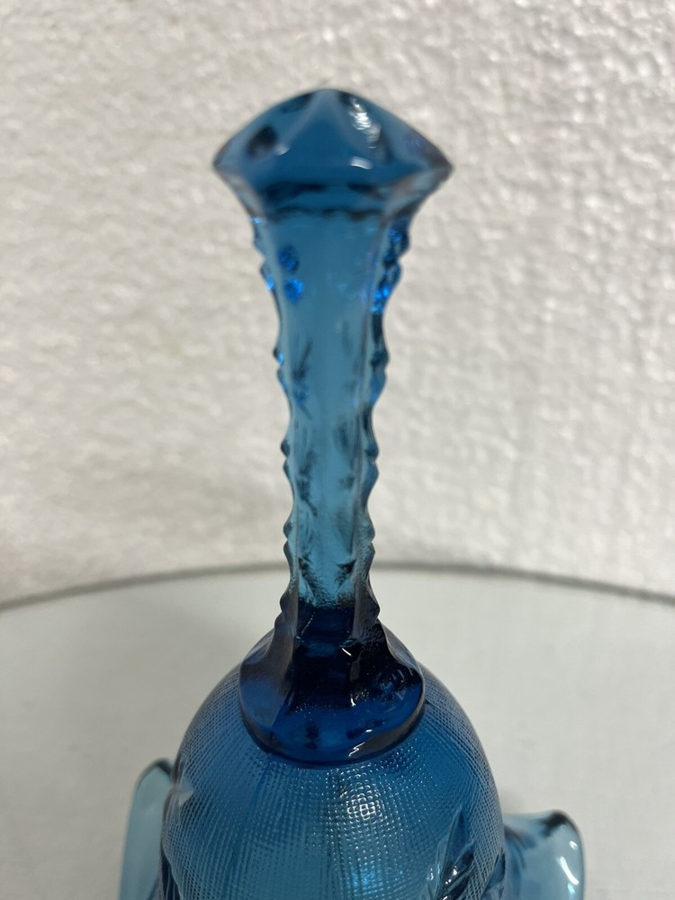 Fenton 2007 Indigo Blue Bell # 6893 ZW