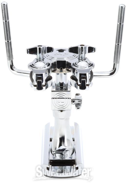 DW Bass Drum Double Tom Mount - Chrome
