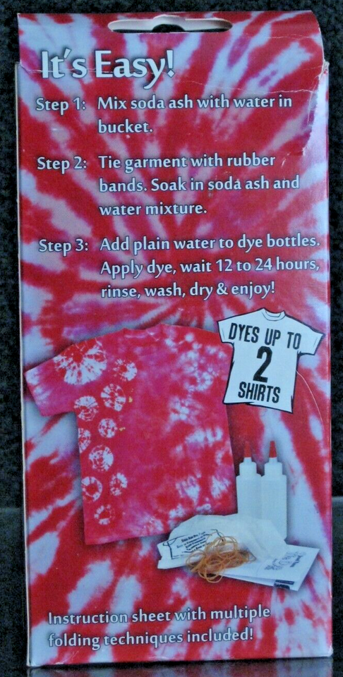 Jacquard's Ruby Tie Dye Kit