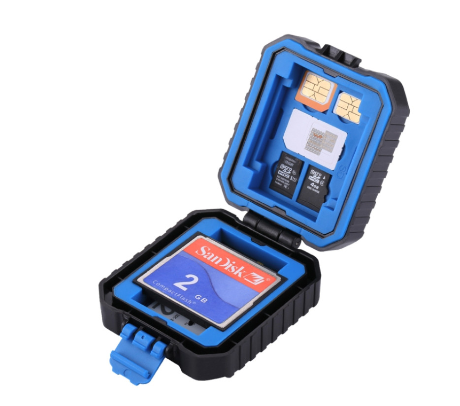 Camera Memory Cards SIM Card Reader Android CF/TF/SD Type-C Storage Box Case