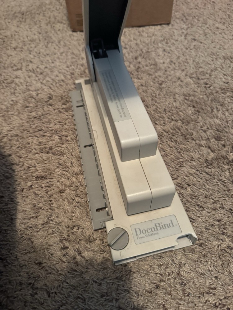 Velobind DocuBind Comb Binding Machine
