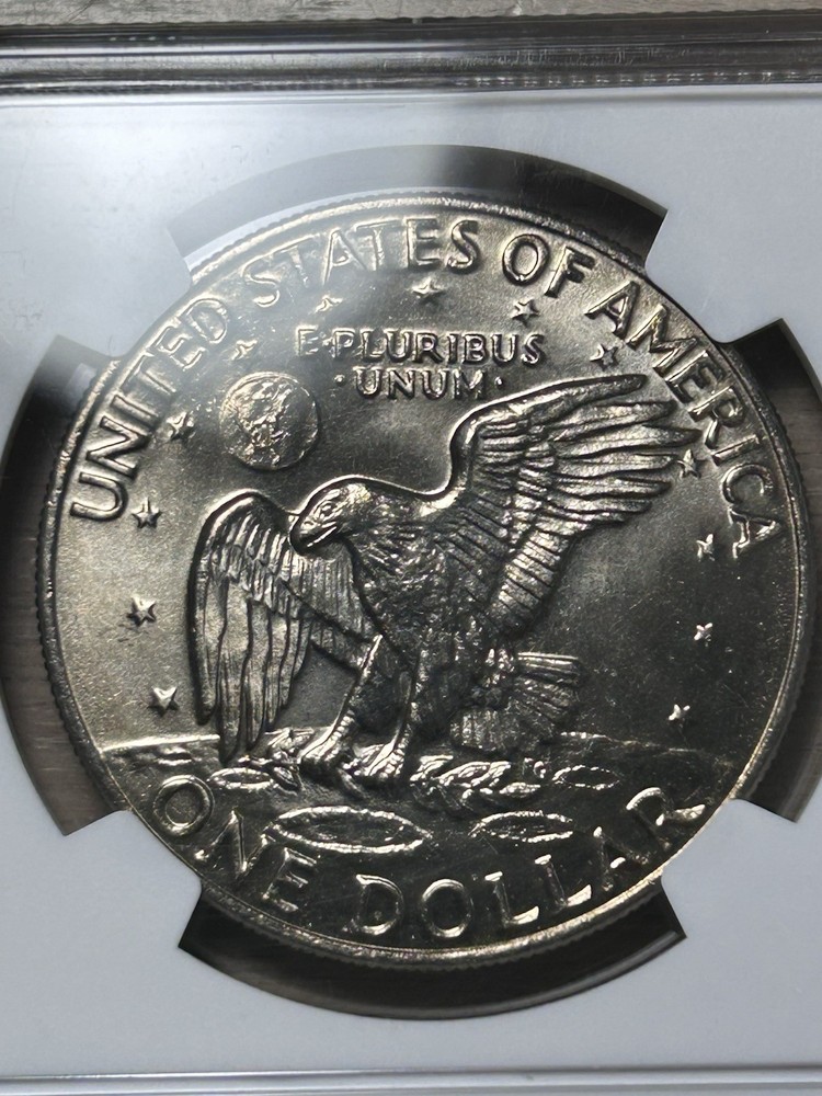 1973 D Eisenhower Dollar NGC MS 66 + Plus Grade
