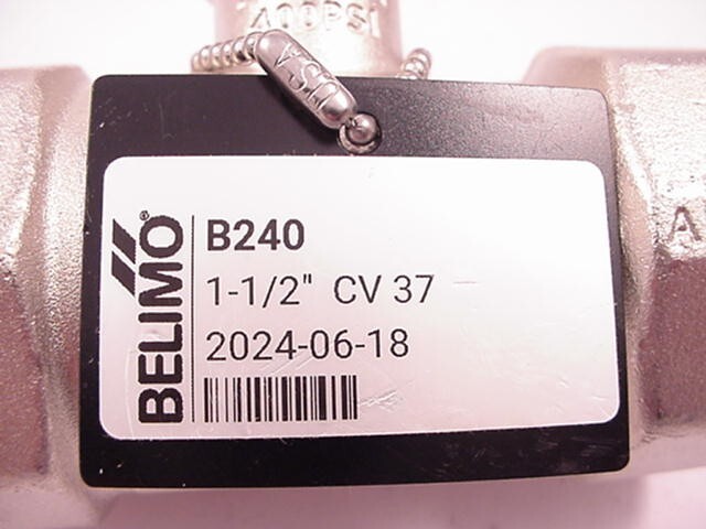 Belimo B240 Actuator Valve CV=37 1 1/2" NPT Ships Same Day of Purchase