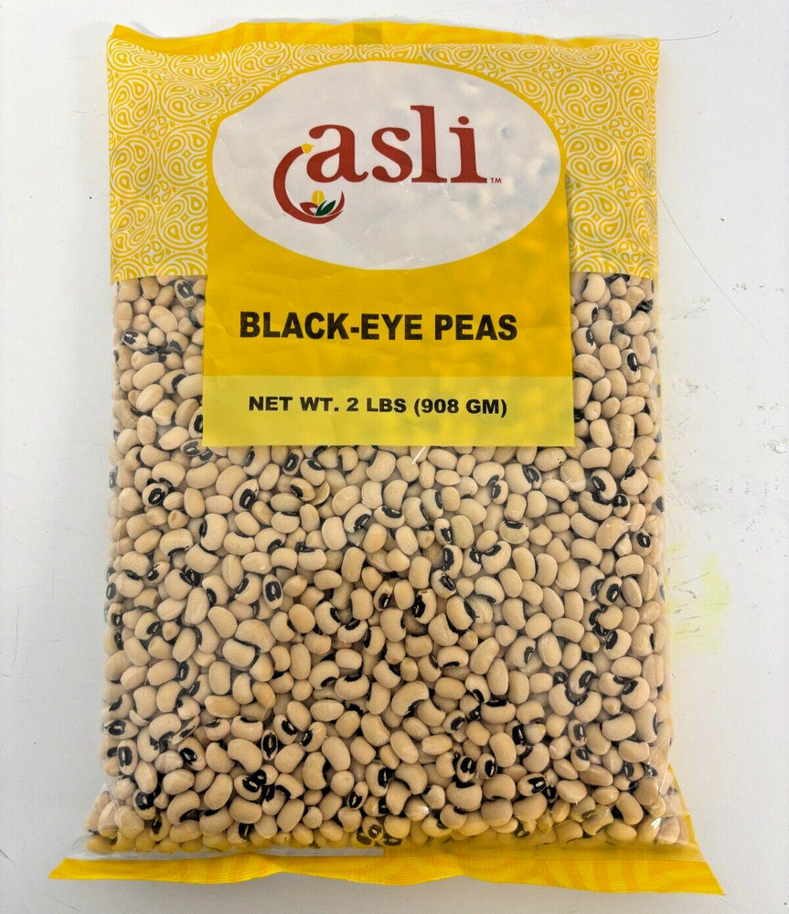 Black-Eye Peas Net wt 2 lbs (908 GM), Beans, Asli
