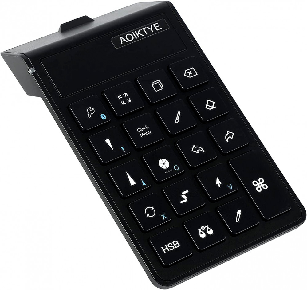 Keyboard for Procreate, Procreate Accessories Black