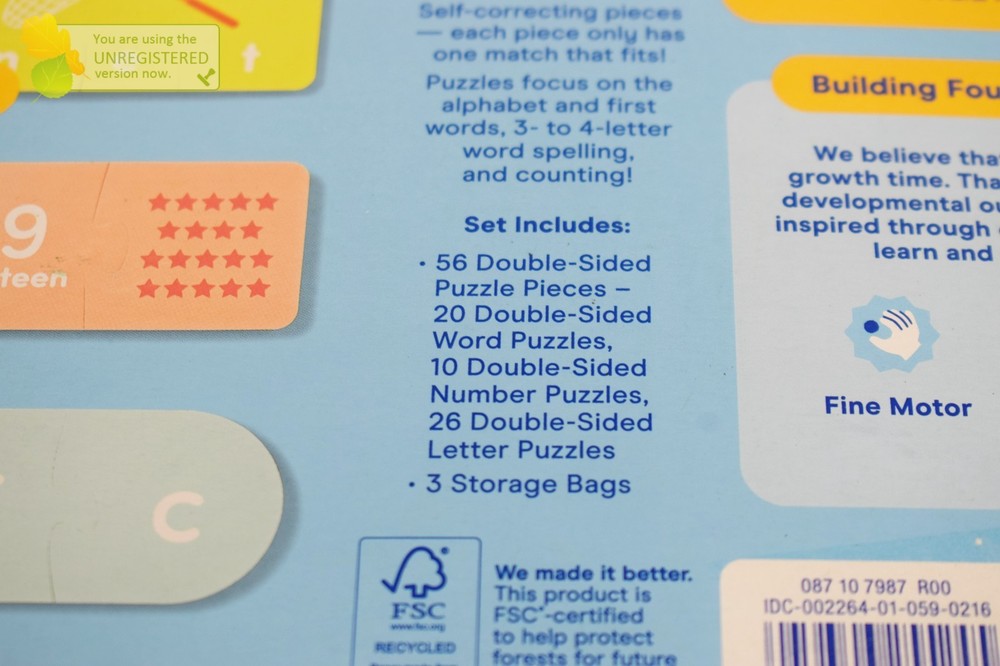 Gigglescape Words, Numbers & Letters Game