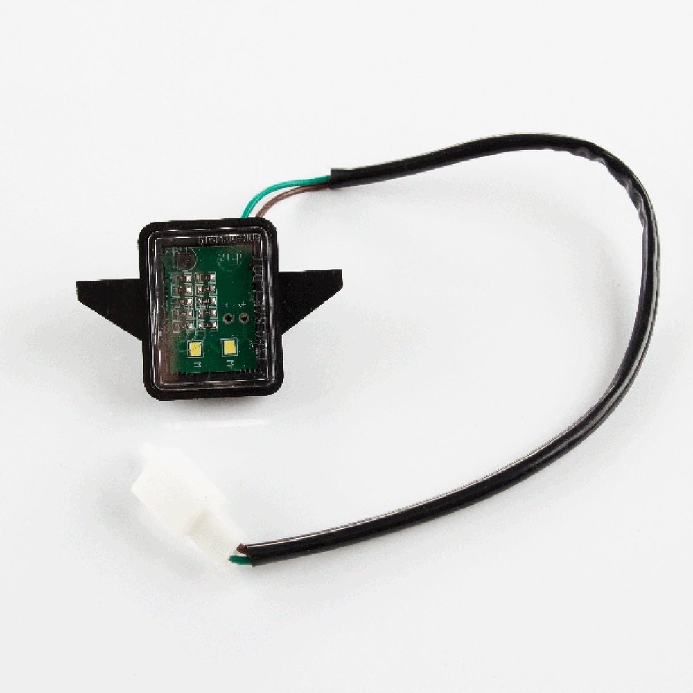 Number Plate Light ECE Compliant Number Plate Light Assembly Clear White Scooter