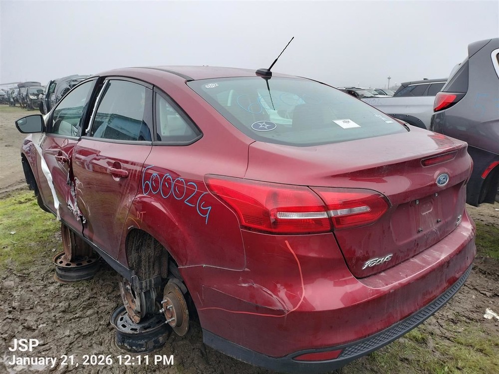RIGHT REAR DOOR WINDOW REGULATOR OEM 2013 FORD FOCUS