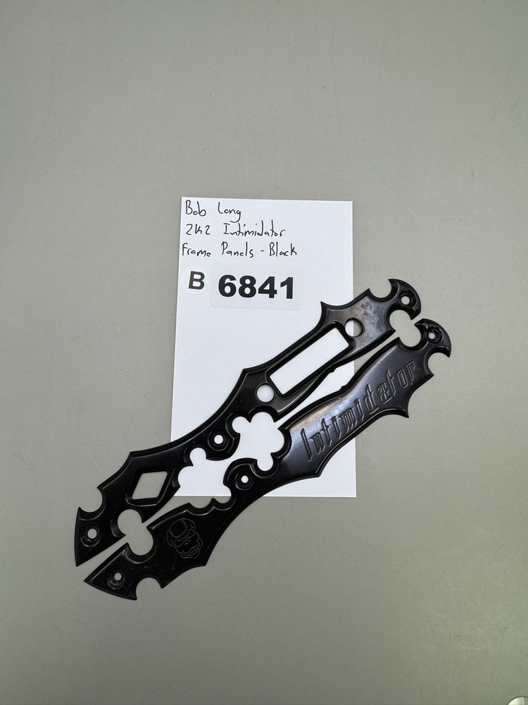 Bob Long 2k2 Intimidator Frame Panels Black