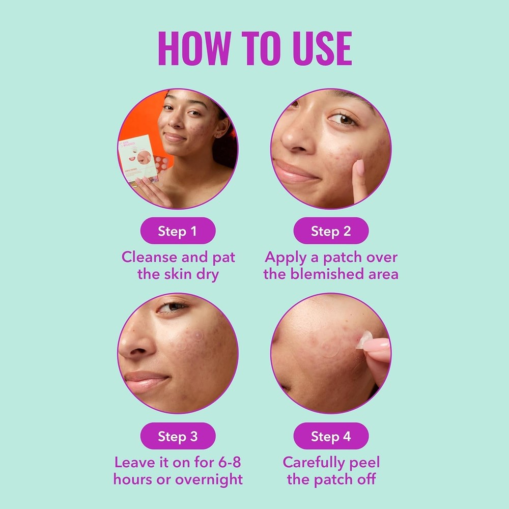 Good Molecules Pimple Patches for Face, 60 Pack – Ultra-Thin Hydrocolloid