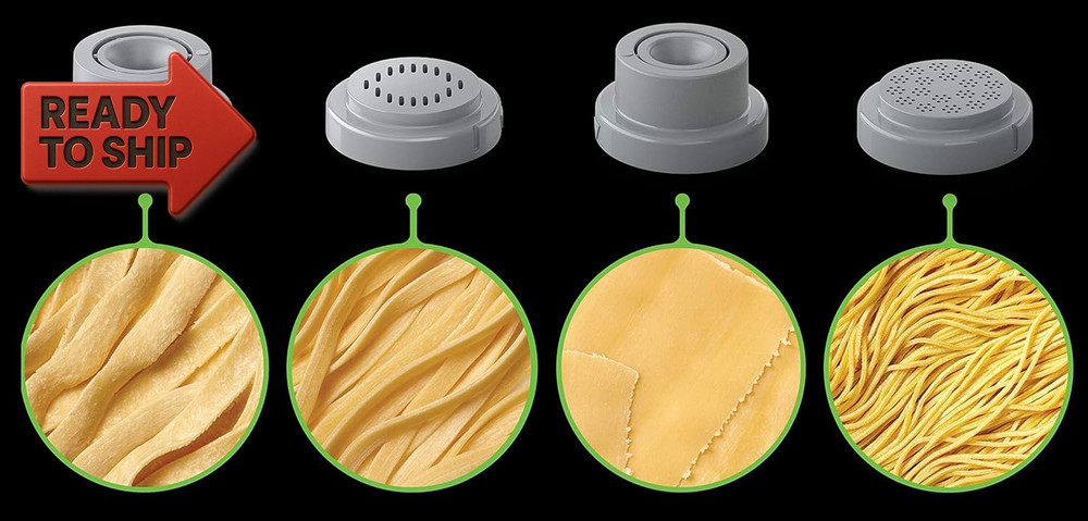 Kitchen Appliances Philips Compact Pasta Maker 4-In-1 Accessory Shape Kit, Papp