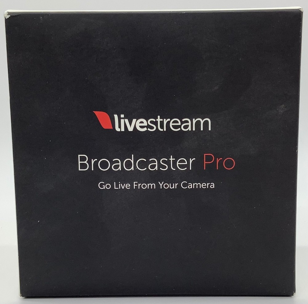 Livestream Broadcaster Pro BCP100 (read description)