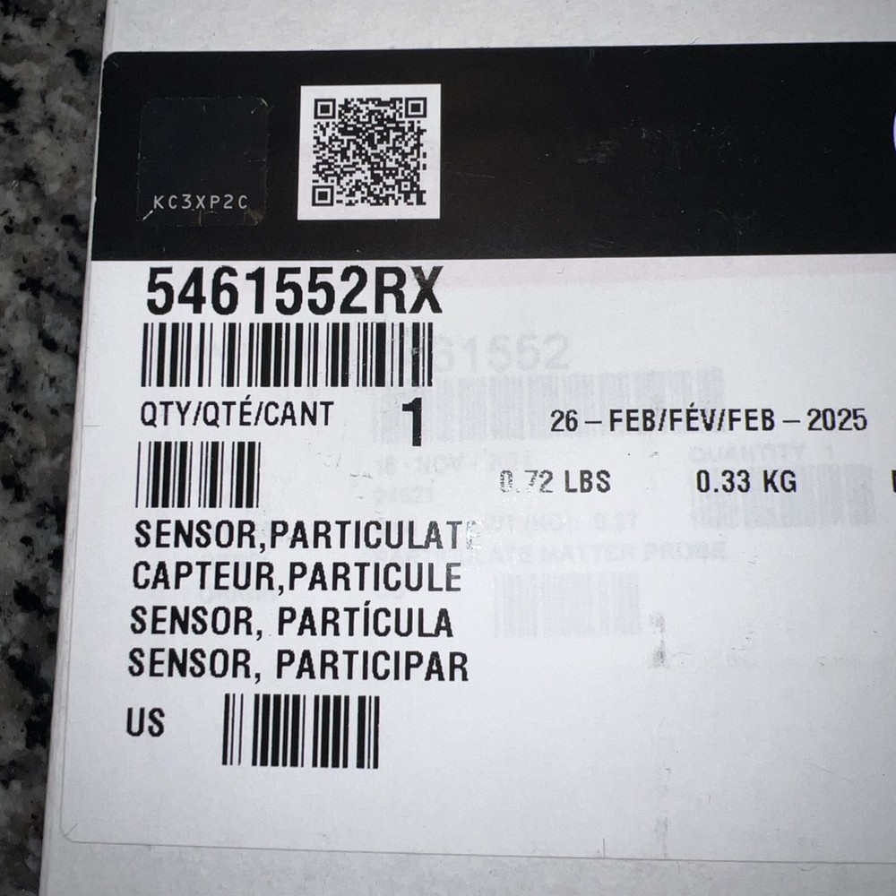 Cummins 5461552RX Particulate Sensor (Genuine)